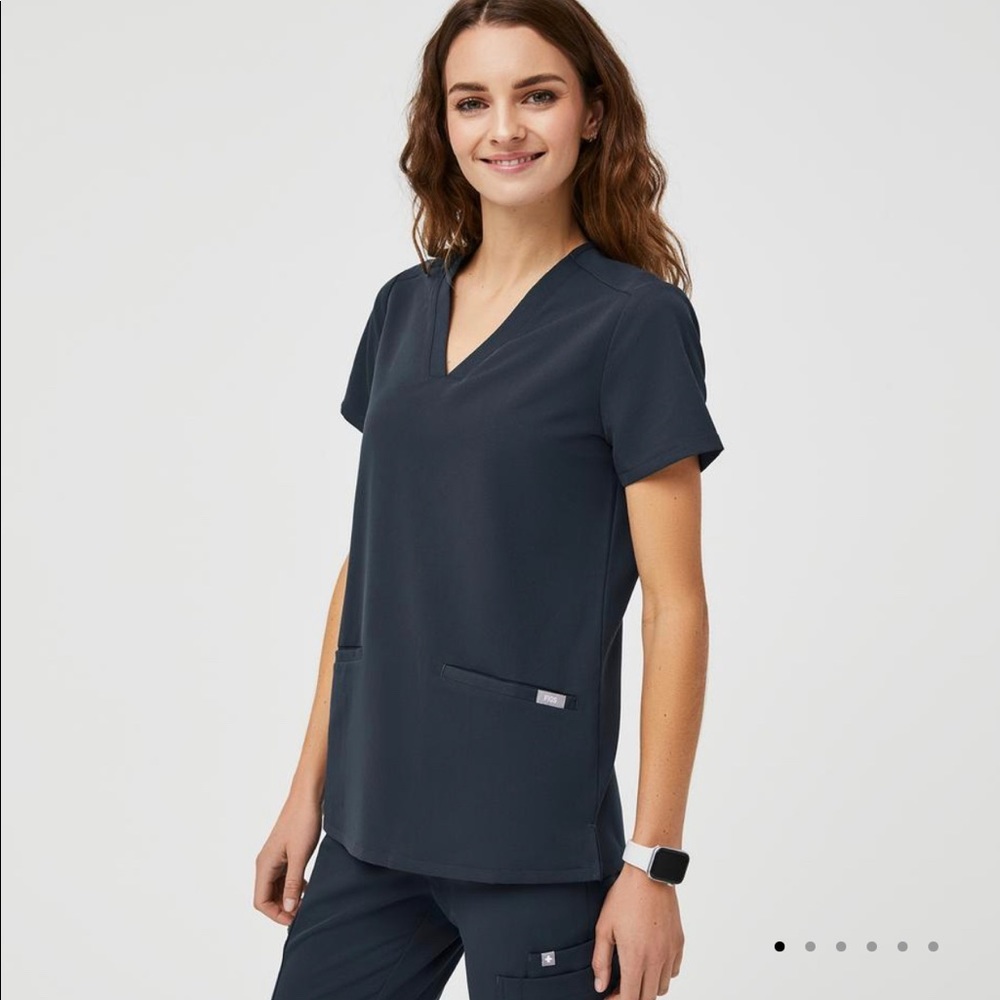 FIGS SCRUB TOP, CASMA